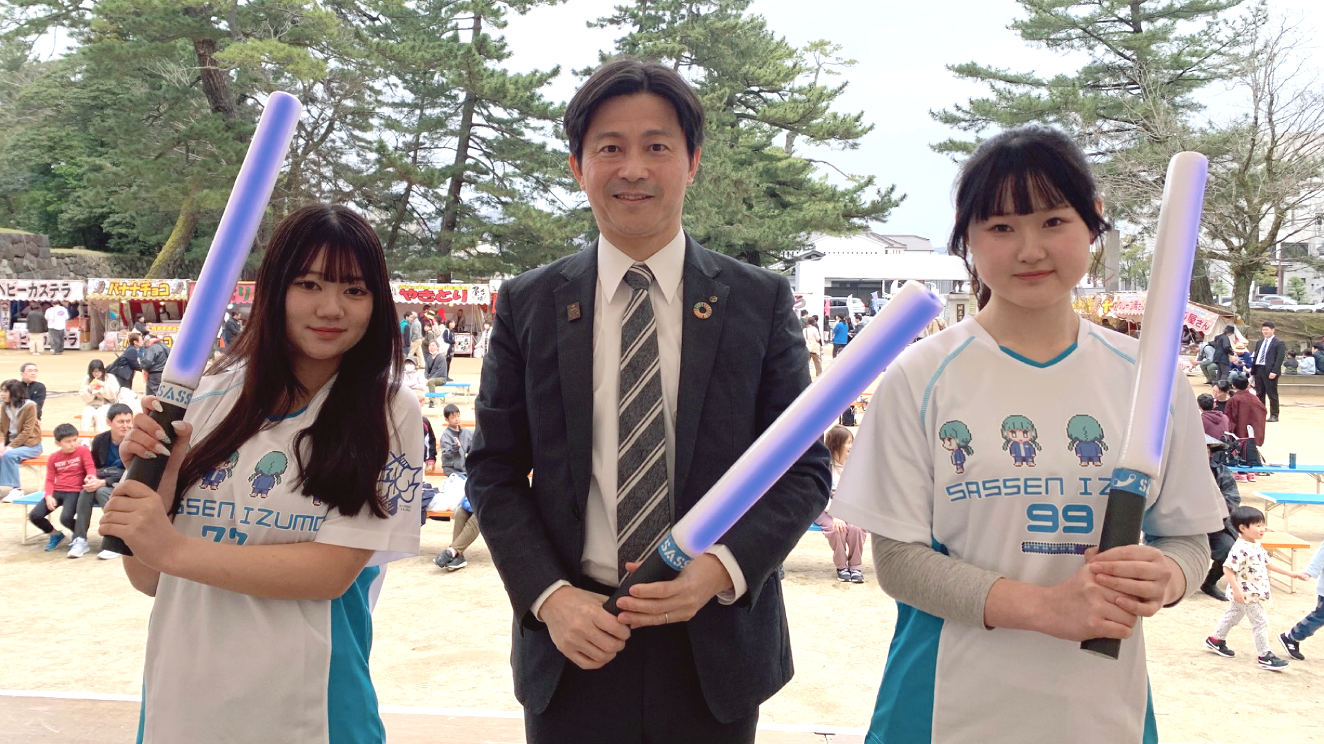 松江城_お城まつり_上定市長